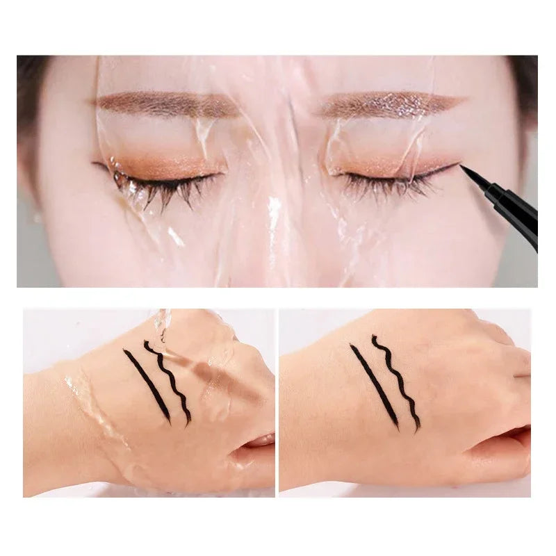 1PC New Women Black Liquid Eyeliner Long-lasting Waterproof Eye Liner Pencil Pen Nice Makeup Cosmetic Tools Wholesale