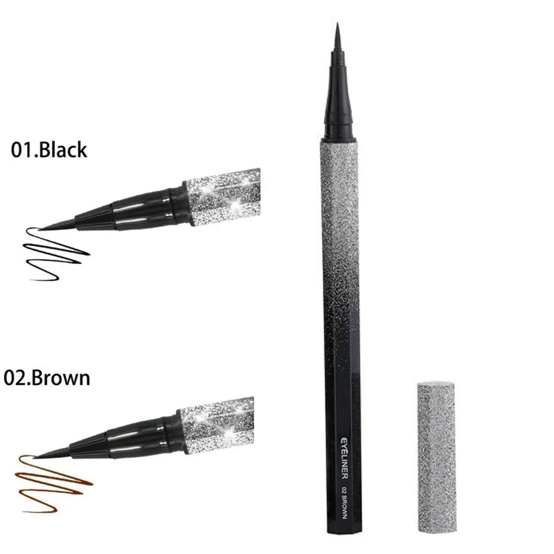 1PC New Women Black Liquid Eyeliner Long-lasting Waterproof Eye Liner Pencil Pen Nice Makeup Cosmetic Tools Wholesale