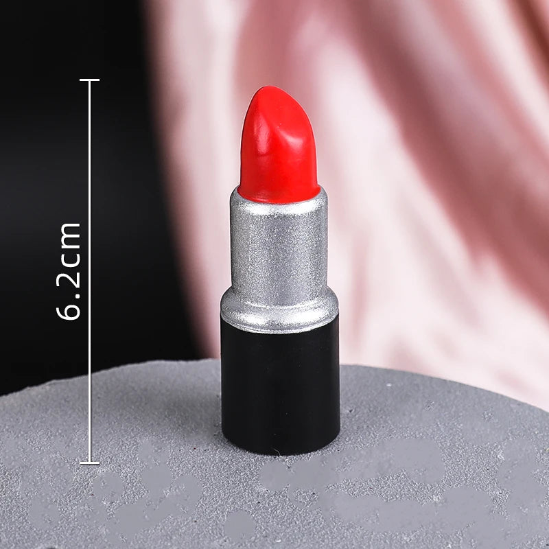 Perfumes Eyeshadow Box Lipstick Ornament Cake Decoration Girl Mother's Day For Lady Woman Happy Birthday Party Dessert Decor