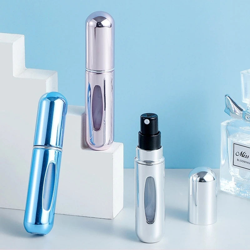 5ml Small Perfume Refill Bottle Portable Mini Atomizer Refillable Spray Rechargeable Pocket Dispenser Travel Sprayer